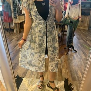 Paisley print overlay